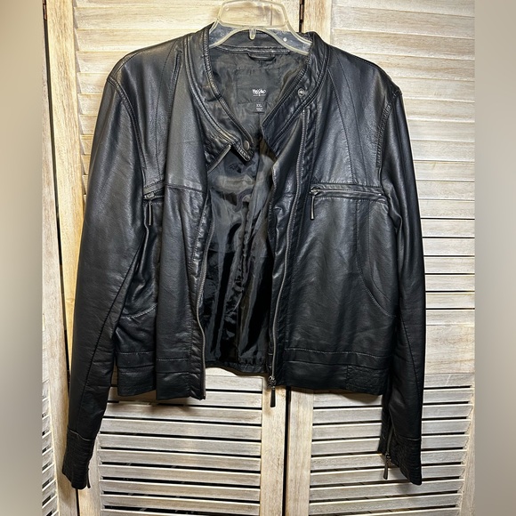 Mossimo Faux Leather Jacket - Picture 1 of 7